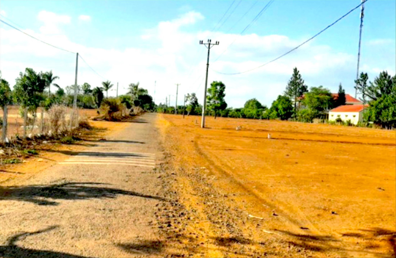 Thửa đất của ông Trần Xuân Hùng