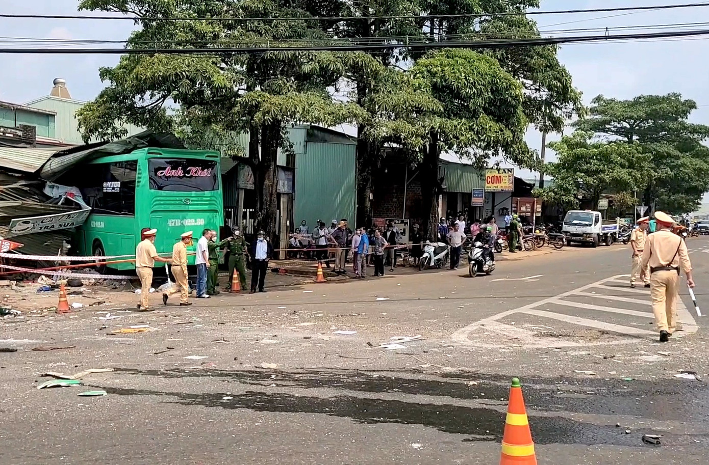 Hiện trường vụ tai nạn Hiện trường vụ tai nạn