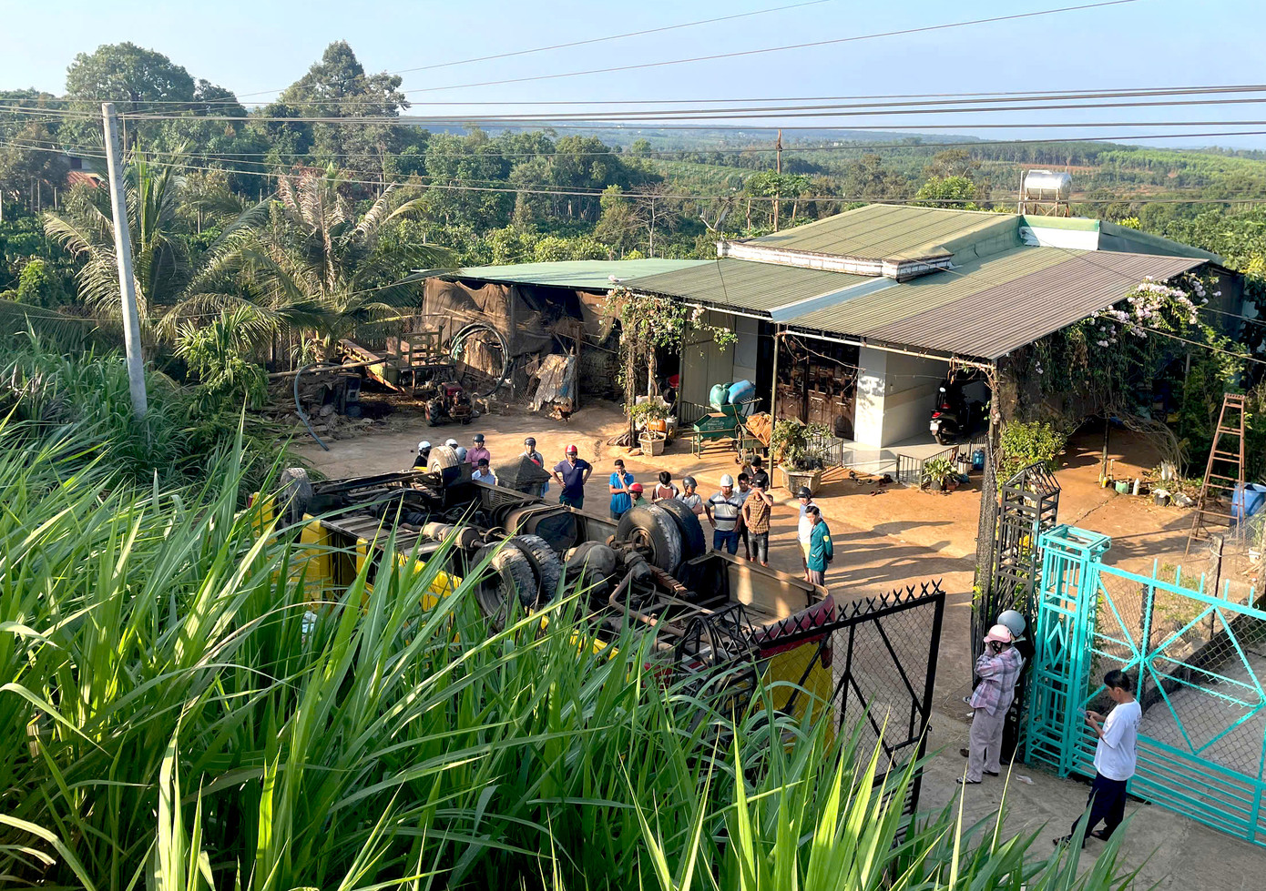 Hiện trường vụ tai nạn Hiện trường vụ tai nạn