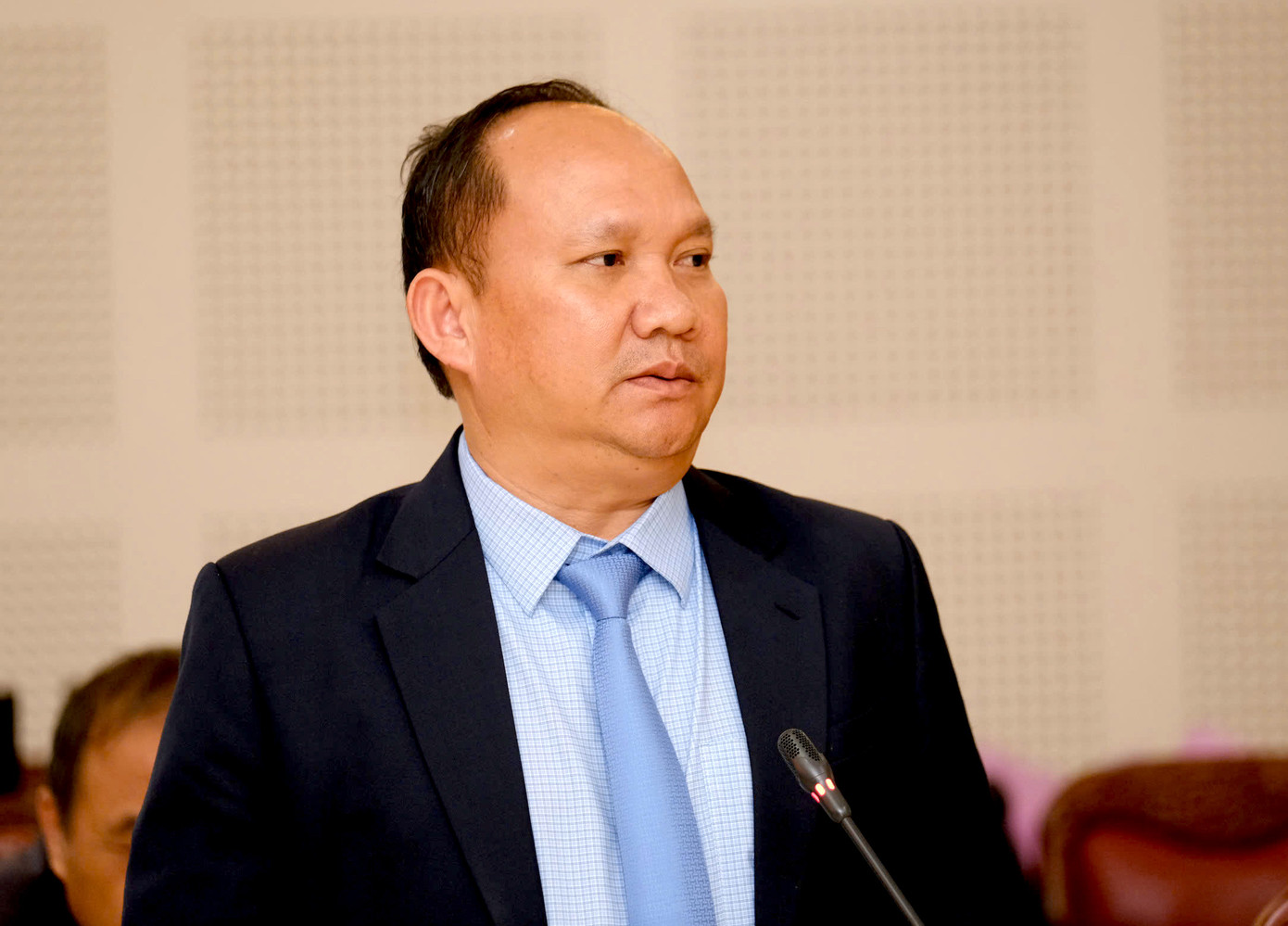 Ông Rah Lan Chung phát biểu tại hội nghị.