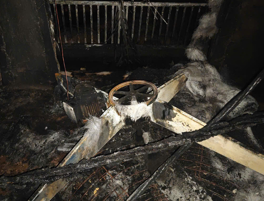 Nhiều tài sản khác của trang trại bị thiệt hại