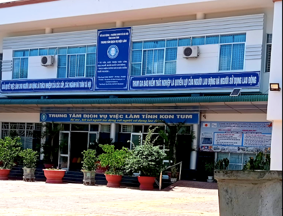Trung tâm Dịch vụ việc làm, Sở LĐ-TB&amp;XH tỉnh Kon Tum.