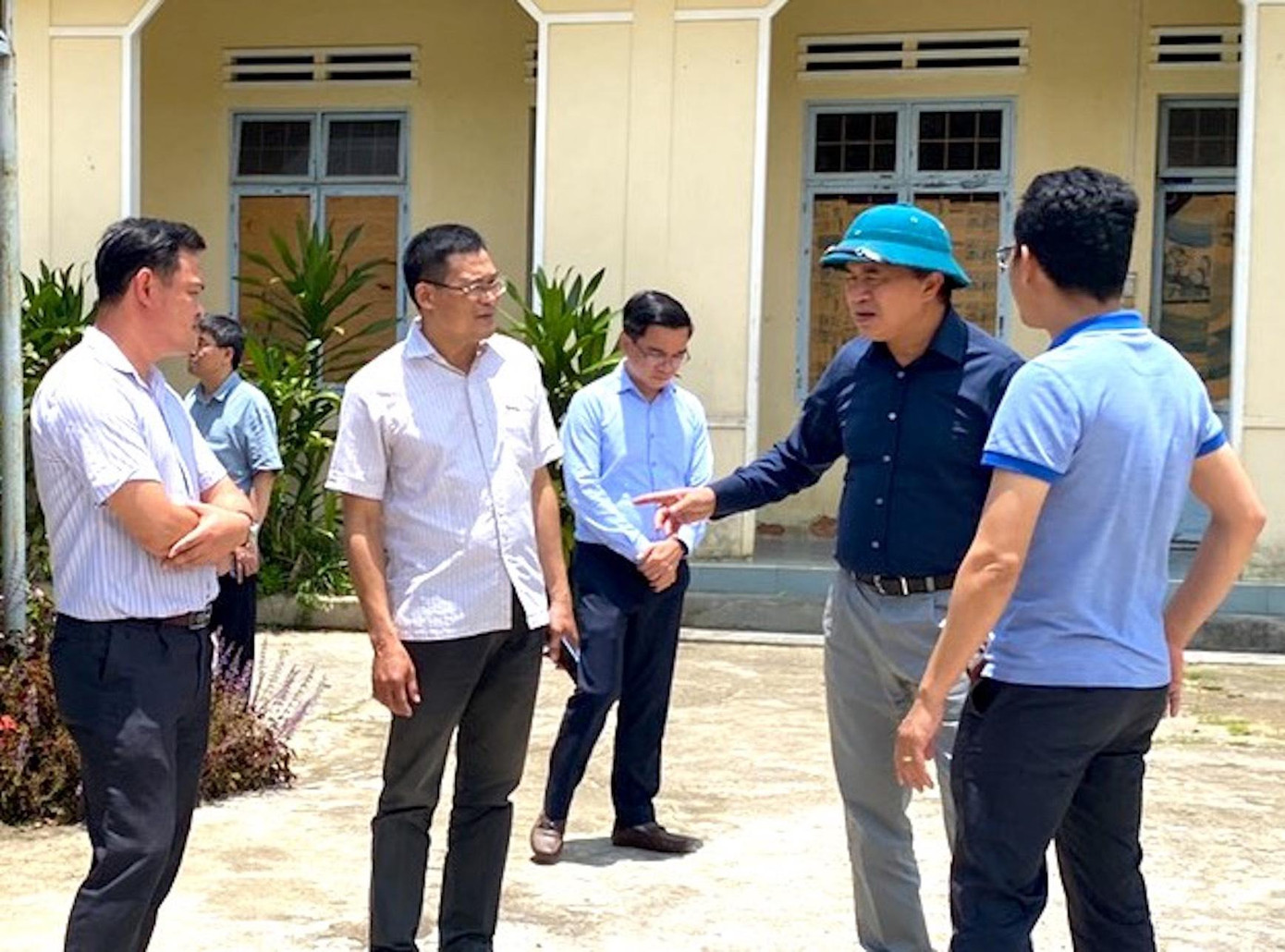 Đoàn công tác của Bộ Xây dựng kiểm tra tại địa bàn huyện Kon Plông Đoàn công tác của Bộ Xây dựng kiểm tra tại địa bàn huyện Kon Plông