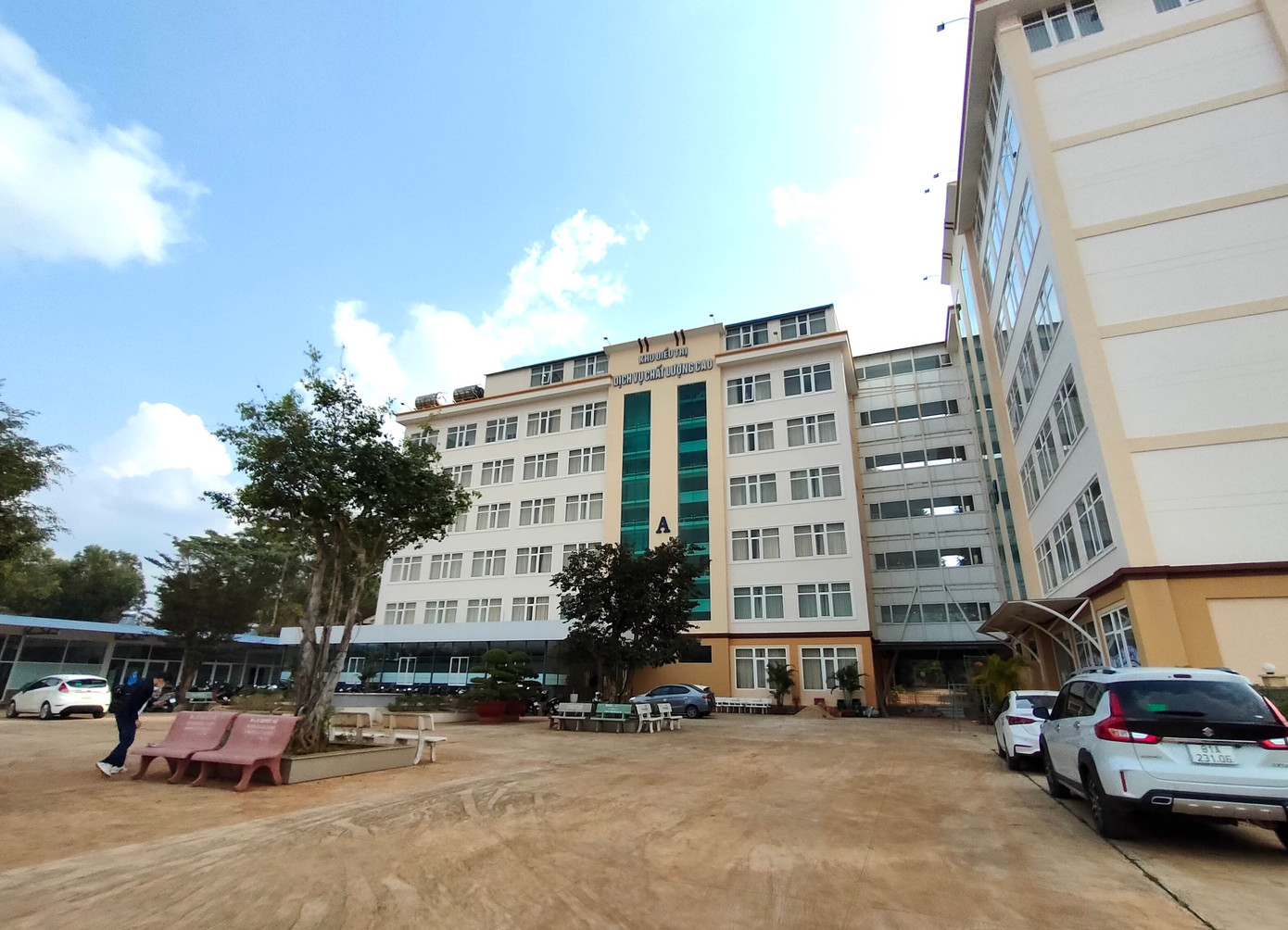 Khuôn viên Bệnh viện Bình An Gia Lai.