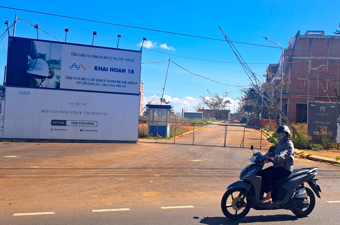 Cổng vào Dự án FLC Hilltop Gia Lai.