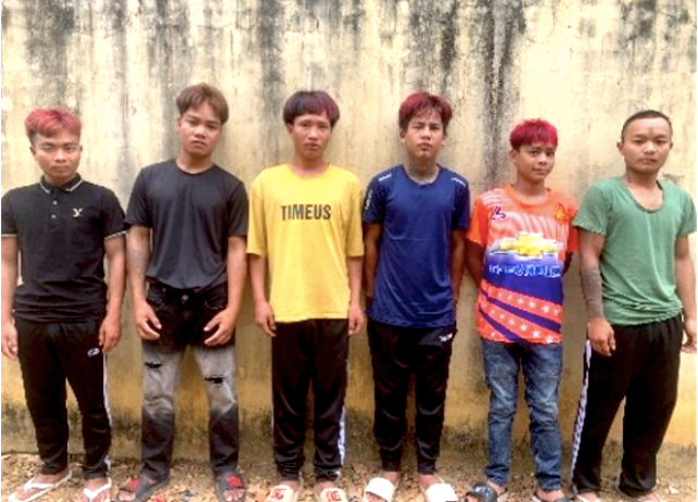 6 đối tượng trong vụ án