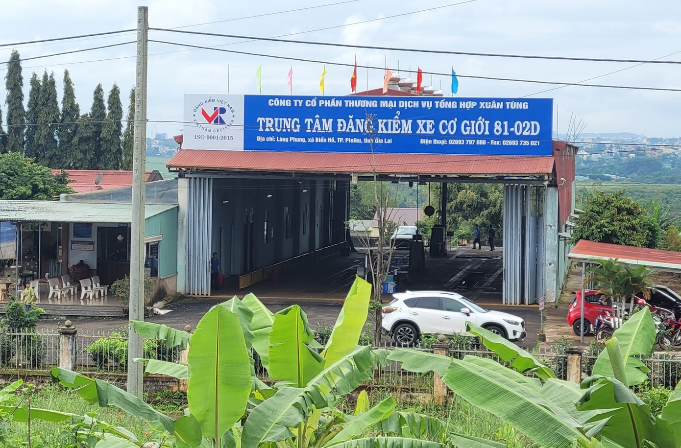 Trung tâm đăng kiểm xe cơ giới 81-02D ở Gia Lai Trung tâm đăng kiểm xe cơ giới 81-02D ở Gia Lai