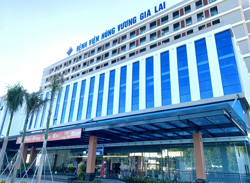 Bệnh viện Hùng Vương Gia Lai, nơi xảy ra vụ việc.