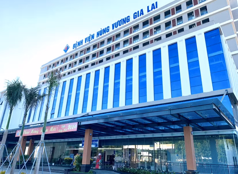 Bệnh viện Hùng Vương Gia Lai, nơi xảy ra vụ việc. Bệnh viện Hùng Vương Gia Lai, nơi xảy ra vụ việc.