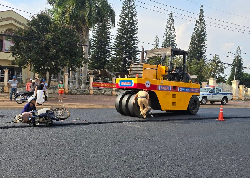 Hiện trường vụ tai nạn