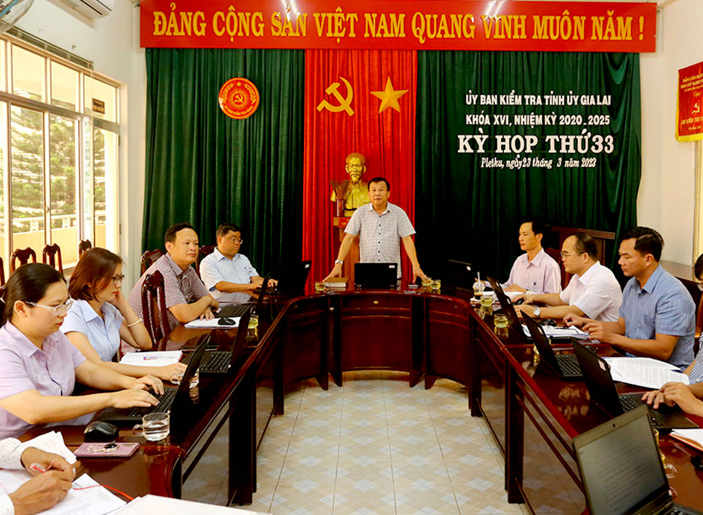 Quang cảnh kỳ họp. Ảnh: Đăng Vũ