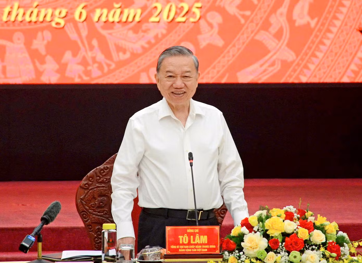 Tổng Bí thư Tô Lâm phát biểu chỉ đạo
