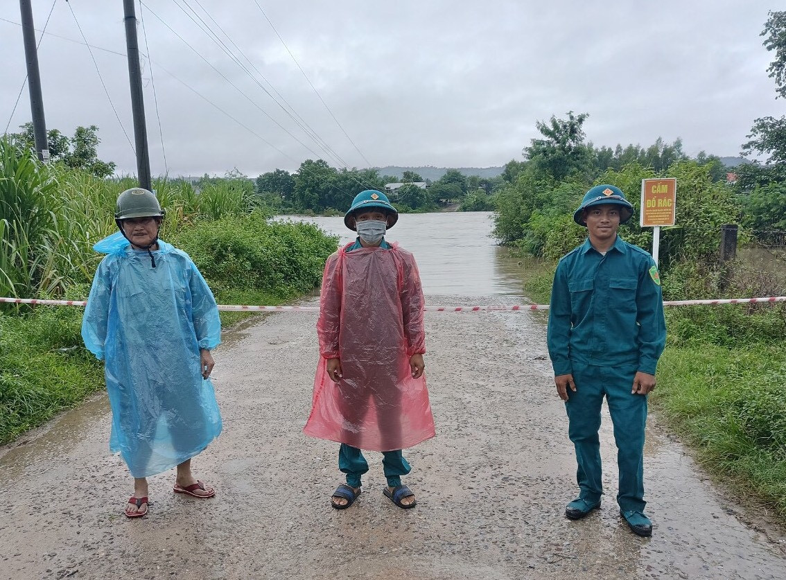Mưa lớn nhiều ngày sẽ gây ngập cục bộ tại thôn Mơ Năng 2