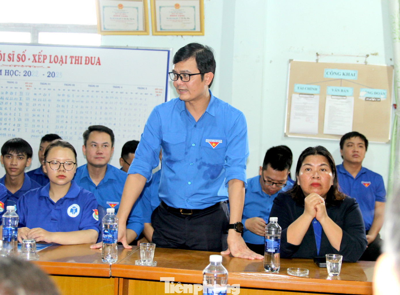 Sau khi nghe các lãnh đạo Tỉnh Đoàn báo cáo, anh Huy đánh giá cao kết quả Tỉnh Đoàn Gia Lai đạt được, đồng thời có những góp ý để các hoạt động của đơn vị ngày càng thiết thực, bền vững hơn.