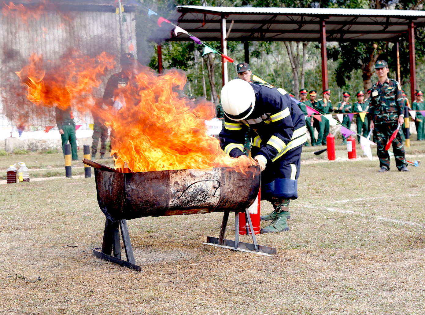 Tình huống phát hiện, dập đám cháy