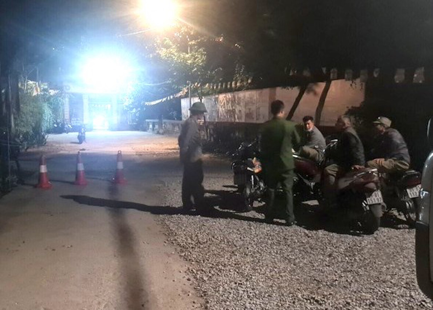 Nơi xảy ra án mạng. Ảnh: Nguyễn Thắng