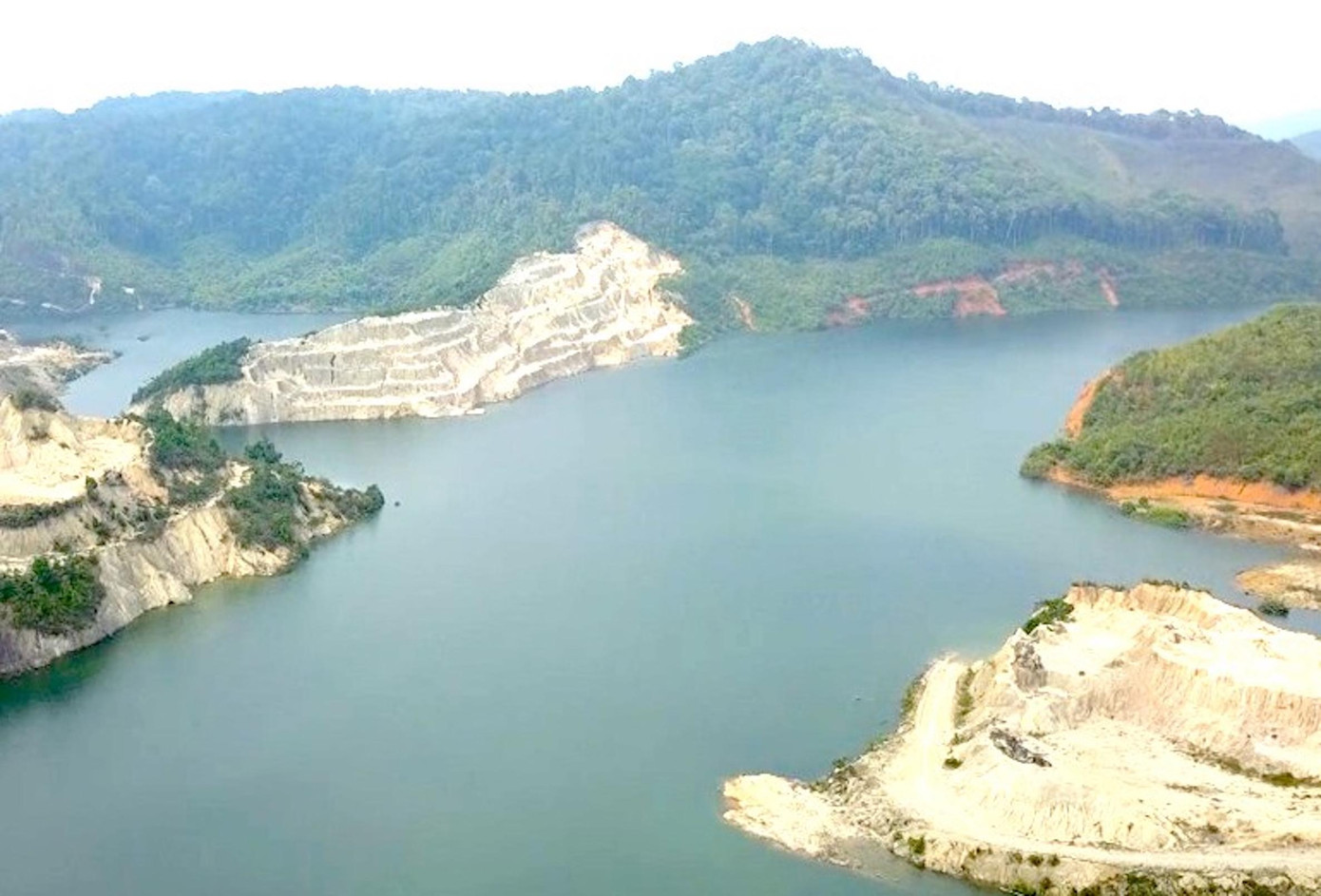 Hồ chứa nước của thuỷ điện Thượng Kon Tum
