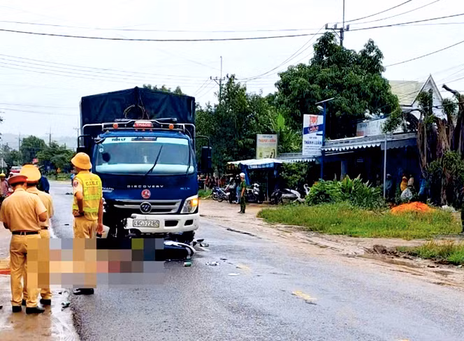 Hiện trường vụ tai nạn