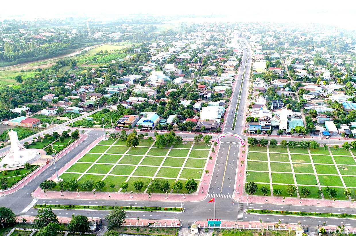 Huyện Phú Thiện nhìn từ trên cao. Ảnh: Bảo An Huyện Phú Thiện nhìn từ trên cao. Ảnh: Bảo An