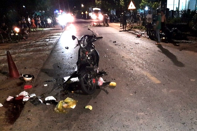 Hiện trường vụ tai nạn