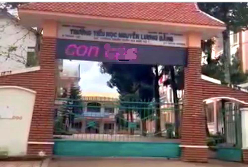 Trường tiểu học Nguyễn Lương Bằng ở phường Thắng Lợi, thành phố Pleiku