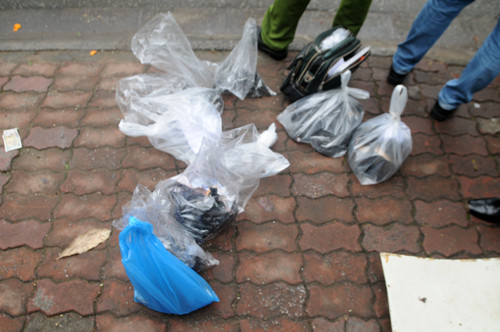 Tang vật vụ nổ