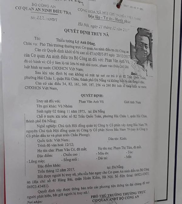 Nhìn lại những vụ án đình đám trong năm 2017 ảnh 1