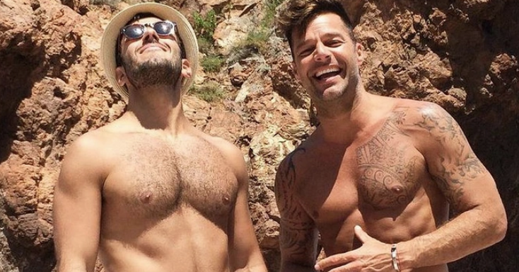 Ricky Martin (bên phải) có cuộc sống riêng tư kín tiếng (Ảnh: Instagram). Ricky Martin (bên phải) có cuộc sống riêng tư kín tiếng (Ảnh: Instagram).