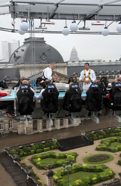 Trải nghiệm không gian ẩm thực trên không