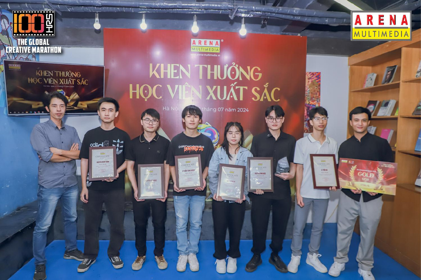 Đội CTRL+S (Hà Nội) đã trở thành Người chiến thắng Vàng ở hạng mục Làm phim hoạt hình 3D