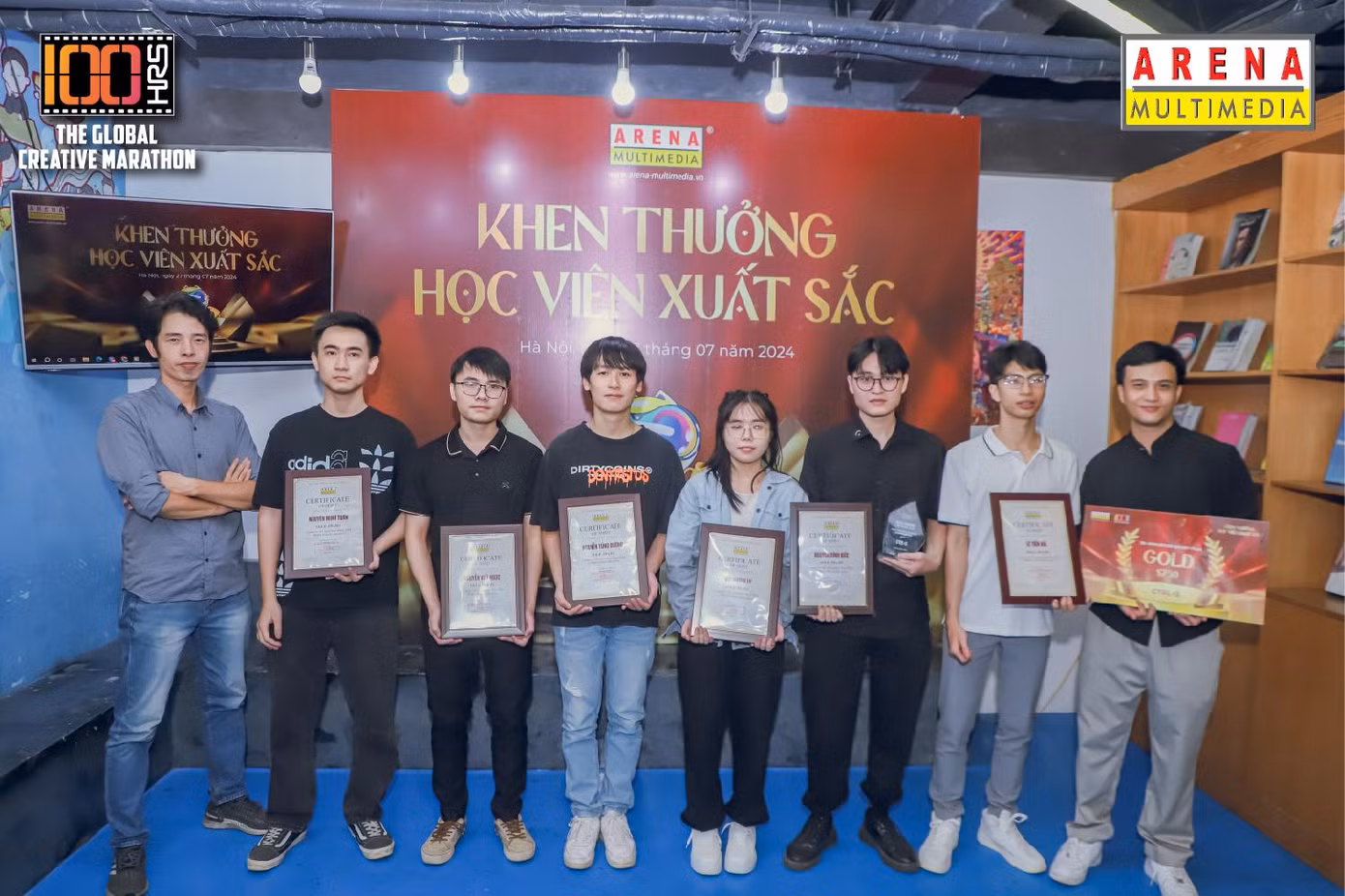 Đội CTRL+S (Hà Nội) đã trở thành Người chiến thắng Vàng ở hạng mục Làm phim hoạt hình 3D