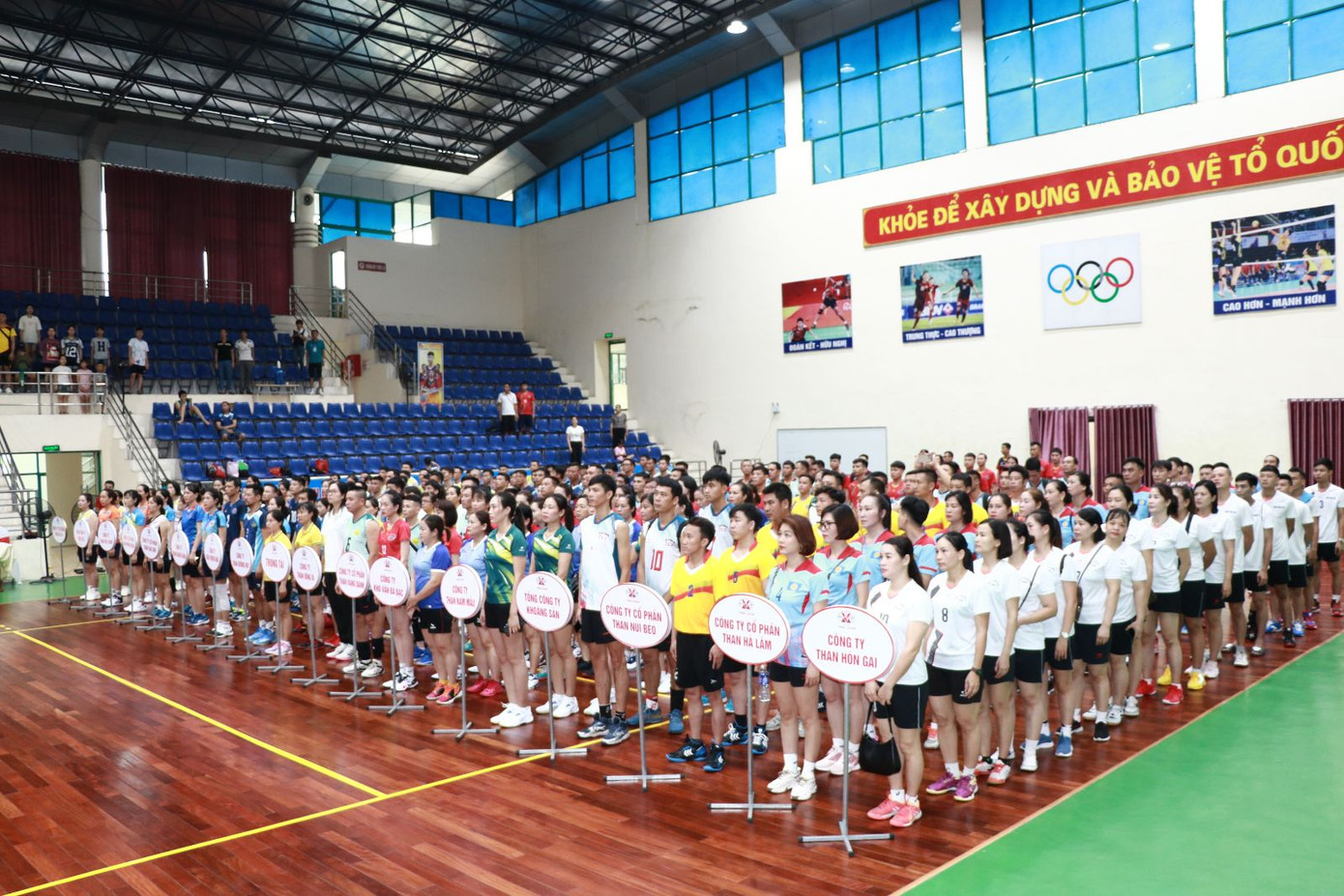 Tham gia giải có 16 đơn vị đến từ các Tổng Công ty, Công ty, đơn vị trực thuộc TKV