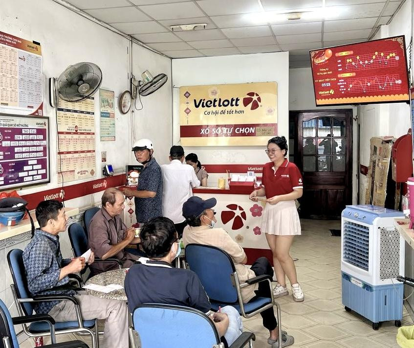 Xổ số Keno chỉ phát hành độc quyền tại các điểm bán vé số của Vietlott.