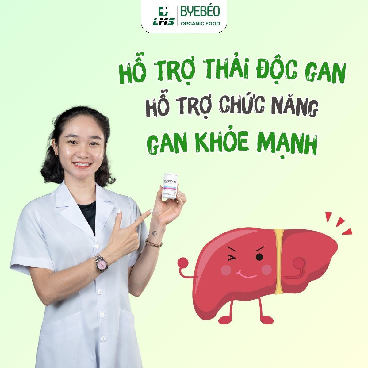 Hydrodol hỗ trợ bảo vệ gan khỏi bệnh tật, giảm tác hại của bia rượu.