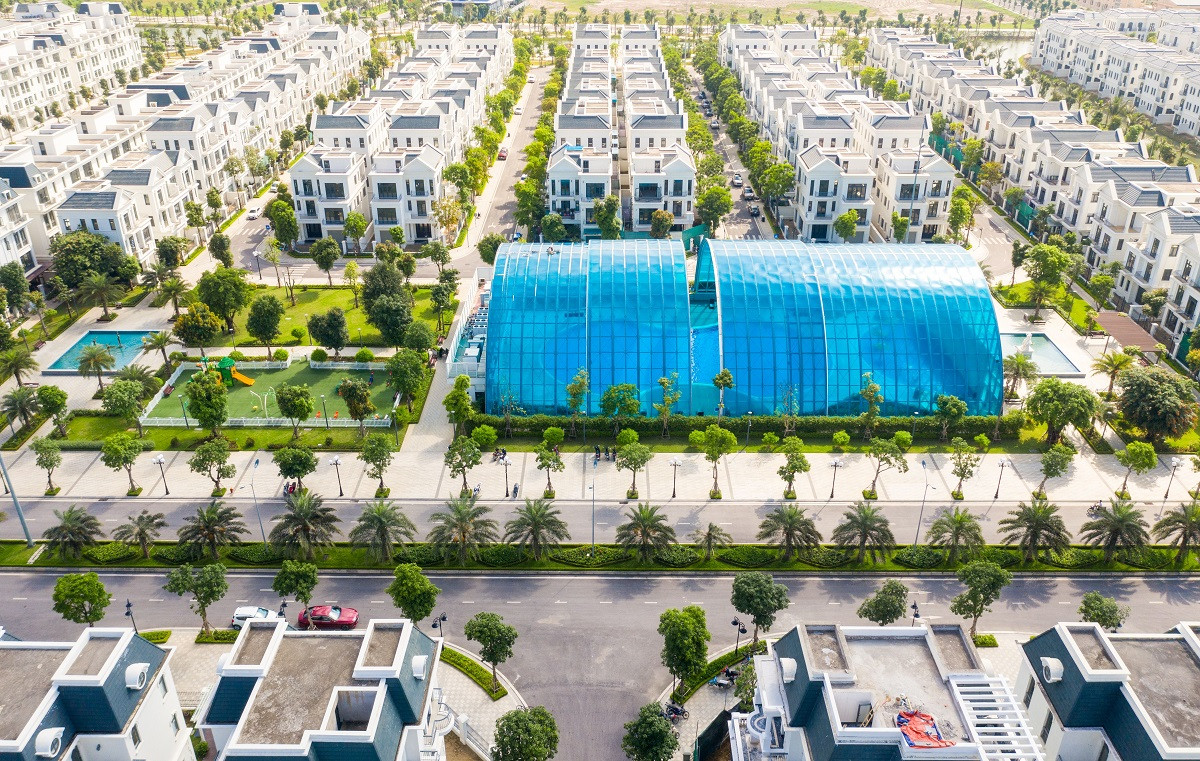 Phân khu thấp tầng tại Vinhomes Star City đã đi vào vận hành giúp gia tăng tiện ích cho Princess’s Manor