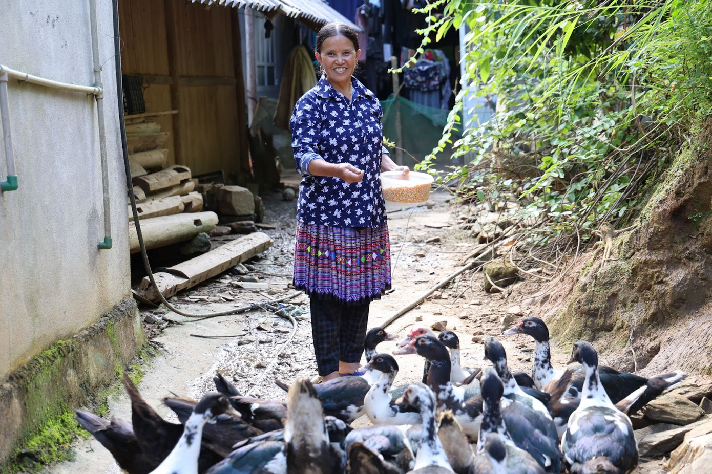 Nguồn vốn vay không lãi suất đã giúp chị D. và các chị em khác có một cuộc sống thoải mái hơn