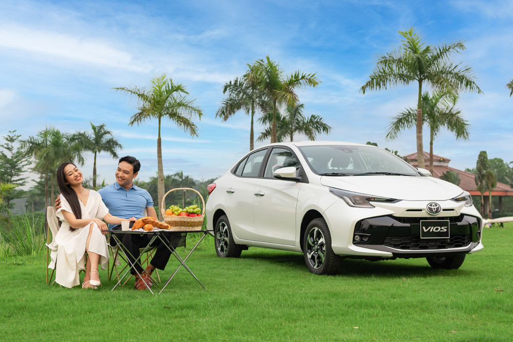 Anh Tiến hài lòng với những thể hiện của Vios trong suốt 1 năm qua Anh Tiến hài lòng với những thể hiện của Vios trong suốt 1 năm qua