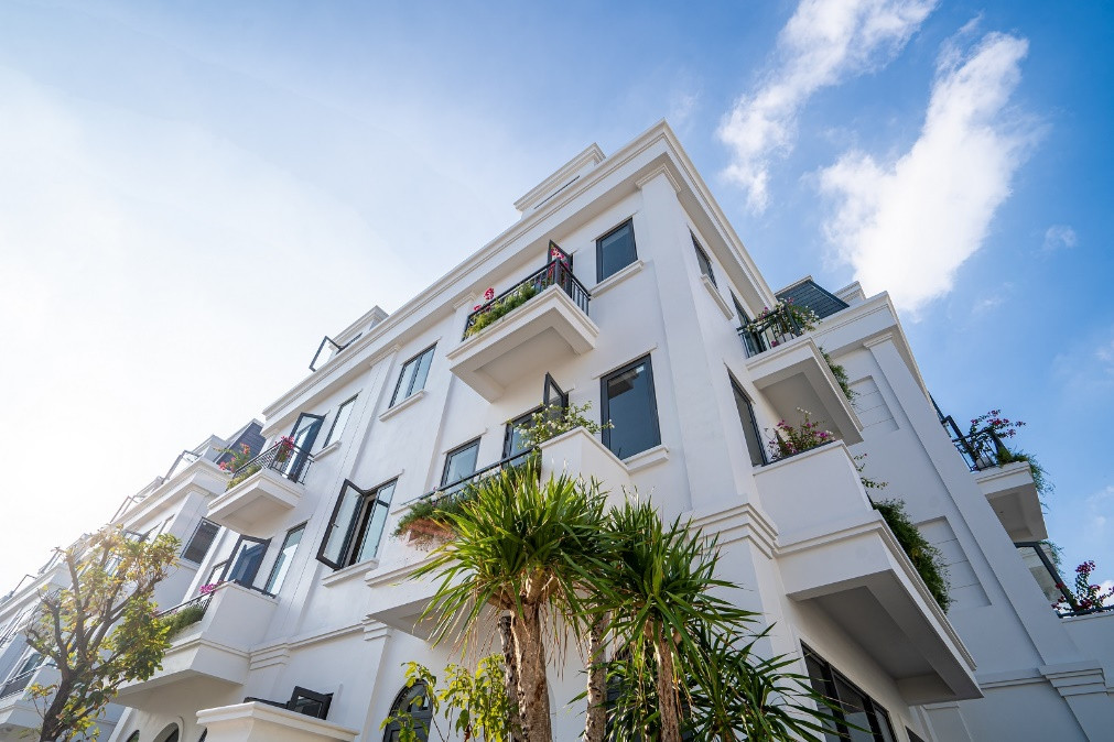 Mỗi căn biệt thự Solasta Mansion đều tràn đầy không khí và ánh sáng tự nhiên Mỗi căn biệt thự Solasta Mansion đều tràn đầy không khí và ánh sáng tự nhiên