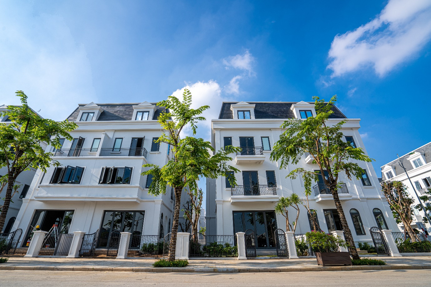 Không gian xanh mát, khoáng đạt tại dự án Solasta Mansion