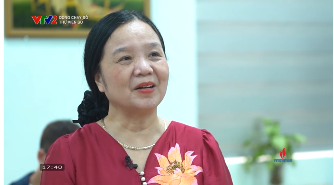 TS. Vũ Dương Thúy Ngà, Nguyên Vụ trưởng Vụ Thư viện, Bộ Văn hóa, Thể thao và Du lịch nhận định về chuyển đổi số trong thư viện TS. Vũ Dương Thúy Ngà, Nguyên Vụ trưởng Vụ Thư viện, Bộ Văn hóa, Thể thao và Du lịch nhận định về chuyển đổi số trong thư viện