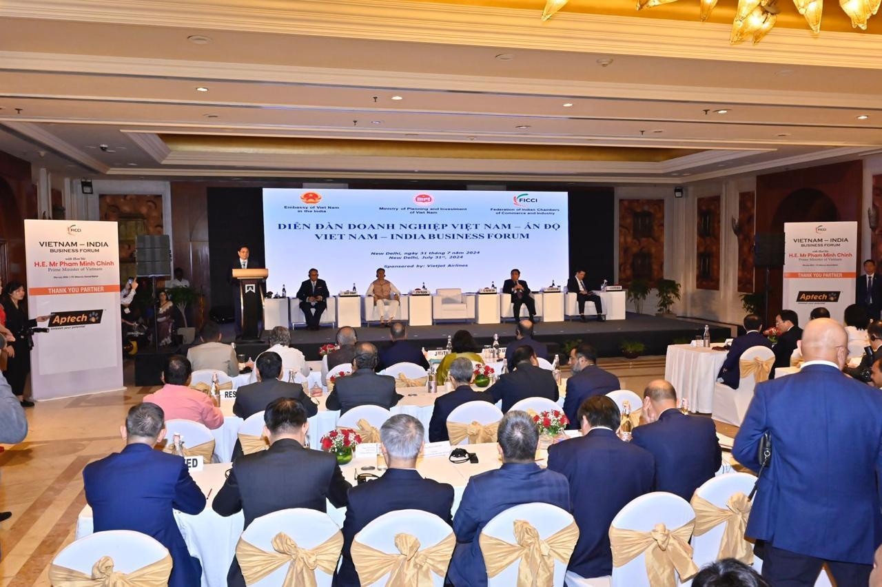 Diễn đàn doanh nghiệp Việt Nam - Ấn Độ là cầu nối phát triển kinh tế quan trọng giữa hai nước. (Nguồn ảnh: Aptech)