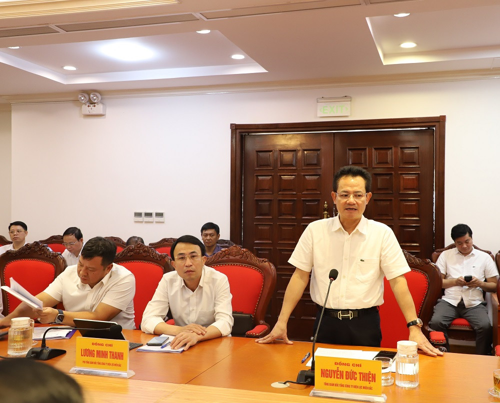 Ông Nguyễn Đức Thiện - Tổng Giám đốc Tổng công ty Điện lực miền Bắc