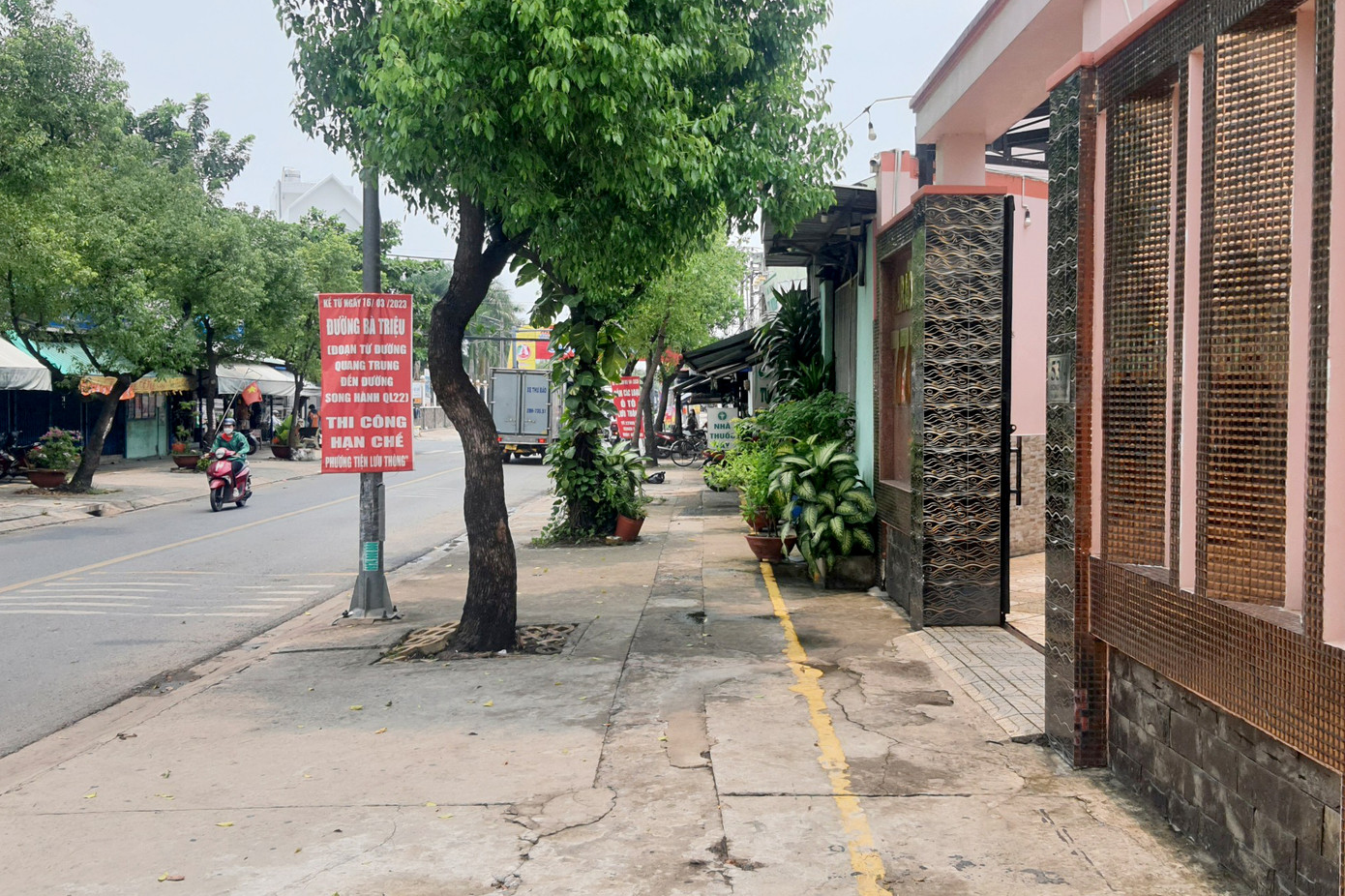 Khu vực xảy ra vụ việc. (Ảnh: Minh Anh).