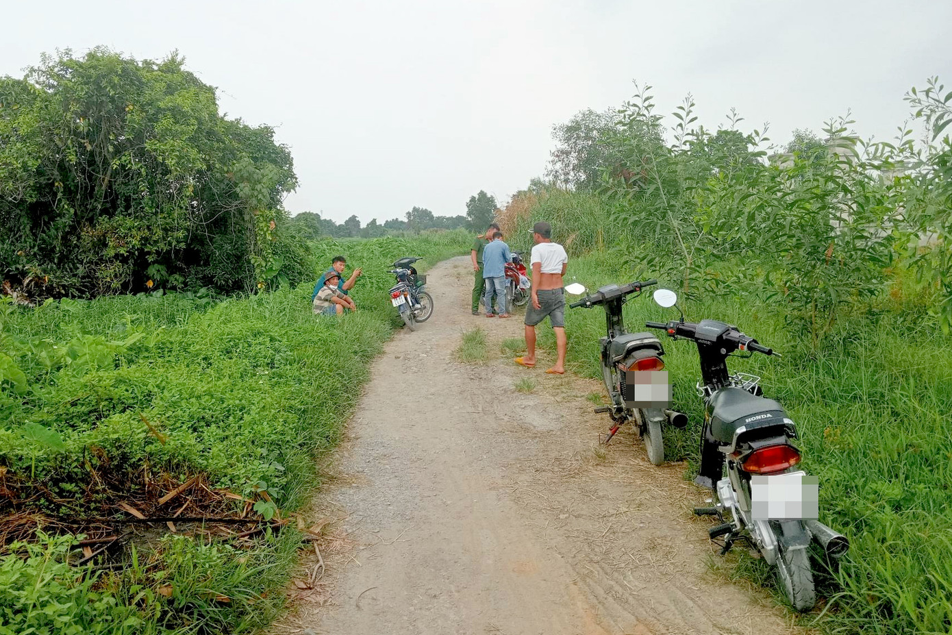 Khu vực xảy ra vụ việc (Ảnh: Thanh Hải).