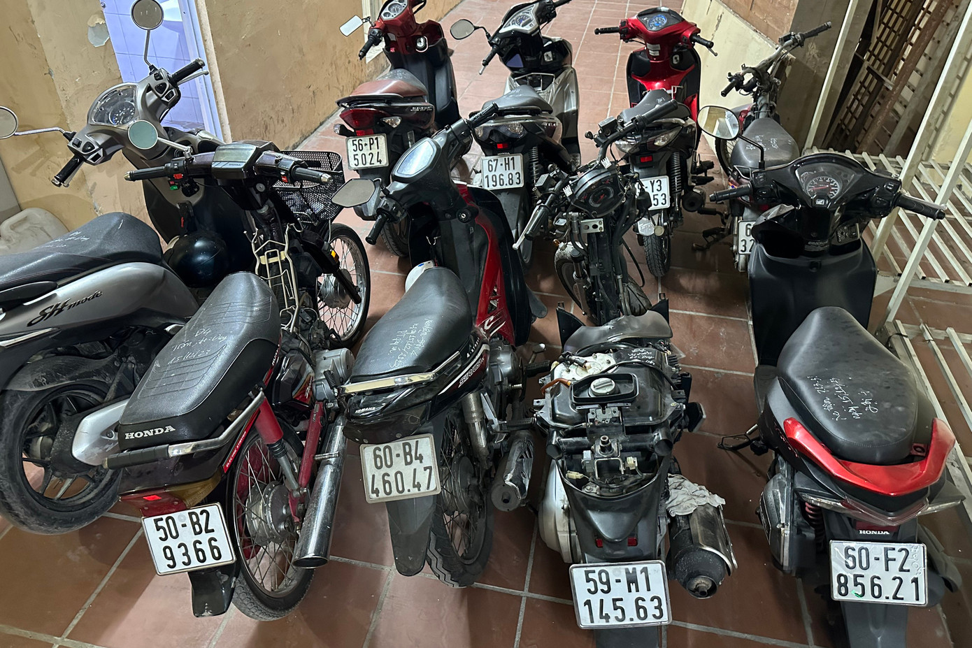 Tang vật vụ án. Ảnh: M.A.