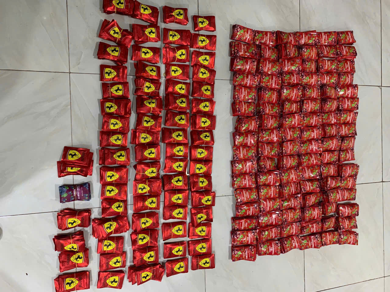 Tang vật vụ án. Ảnh: Công an cung cấp.