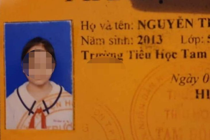 Cơ quan công an đã tìm thấy nữ sinh 11 tuổi tại nhà cha ruột.