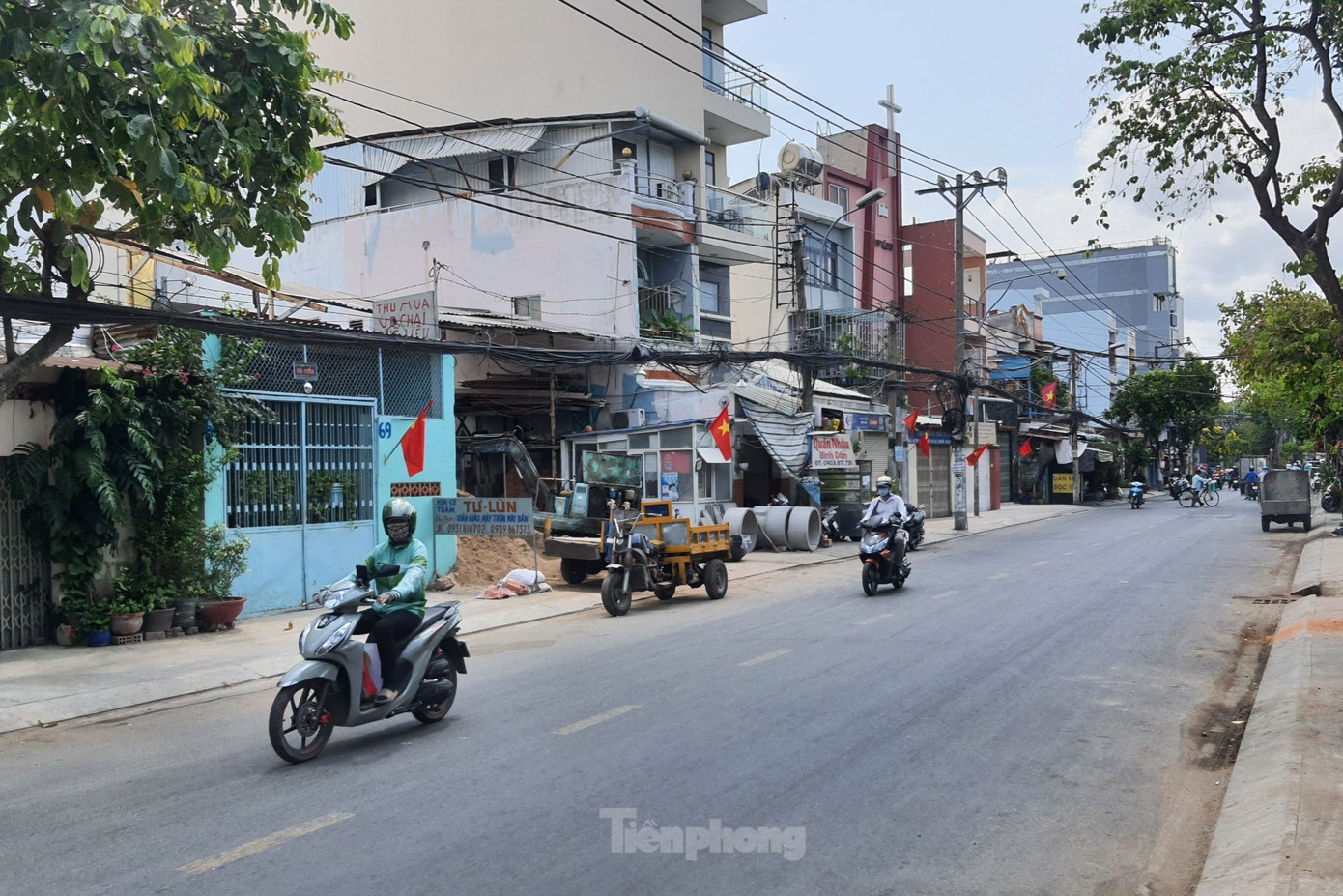 Khu vực xảy ra vụ việc. Ảnh: Hoàng Thuận. Khu vực xảy ra vụ việc. Ảnh: Hoàng Thuận.