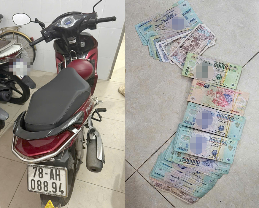 Tang vật vụ án. Ảnh: C.A. Tang vật vụ án. Ảnh: C.A.