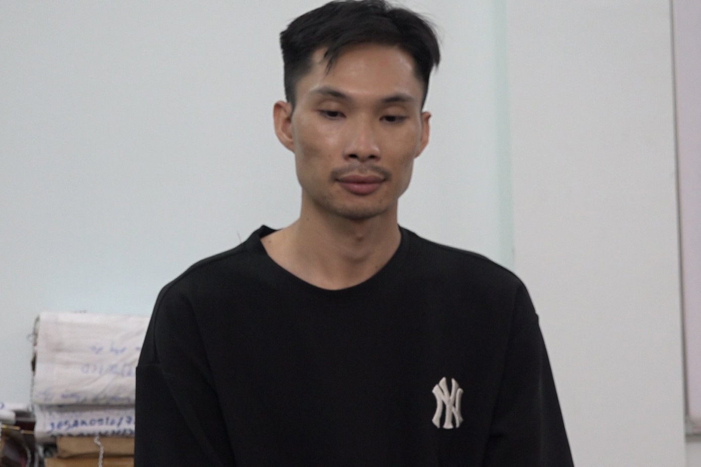 Nguyễn Ngọc Mỹ, đối tượng cầm đầu vụ cướp. Ảnh: Công an cung cấp.